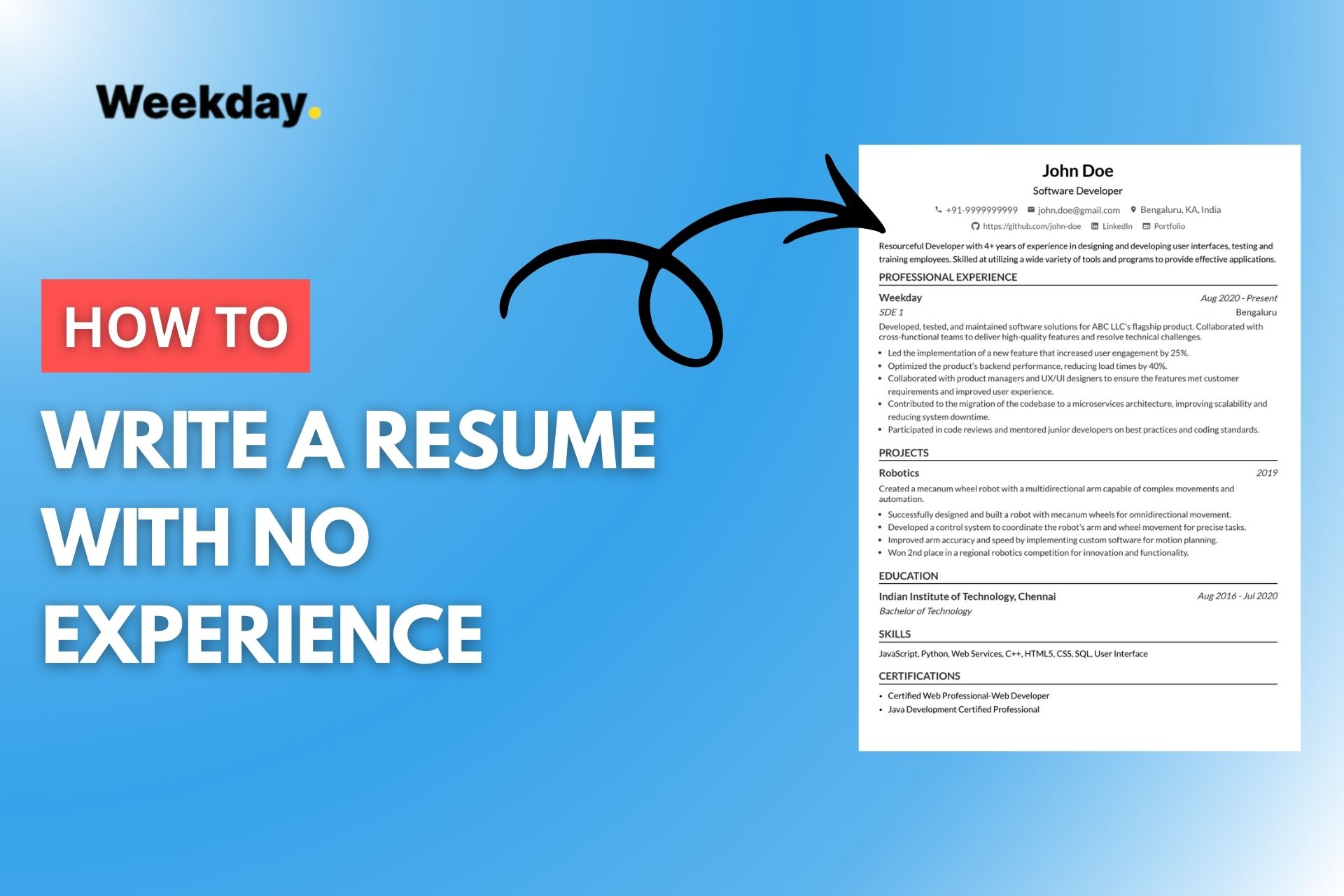 How to Write a Resume With No Experience That Actually Gets You Interviews